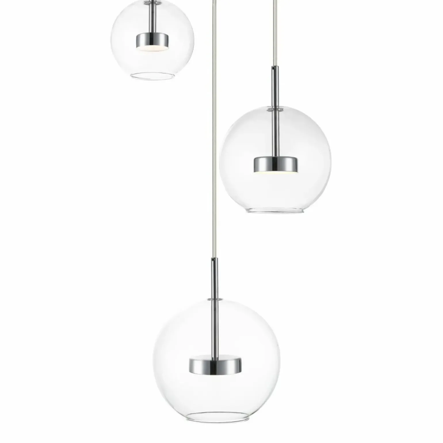 Store Minimalistyczna lampa LED do salonu P0428-03L-F4AC ENCELADUS | Kaja Żyrandole Nowoczesne