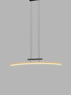 Best Minimalistyczna lampa LED nad wyspę WF 7020-106 BOLOGNA | Kaja Żyrandole Nowoczesne