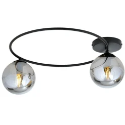 New Minimalistyczna lampa sufitowa do korytarza 1256/2 z serii SOPRA Żyrandole Nowoczesne