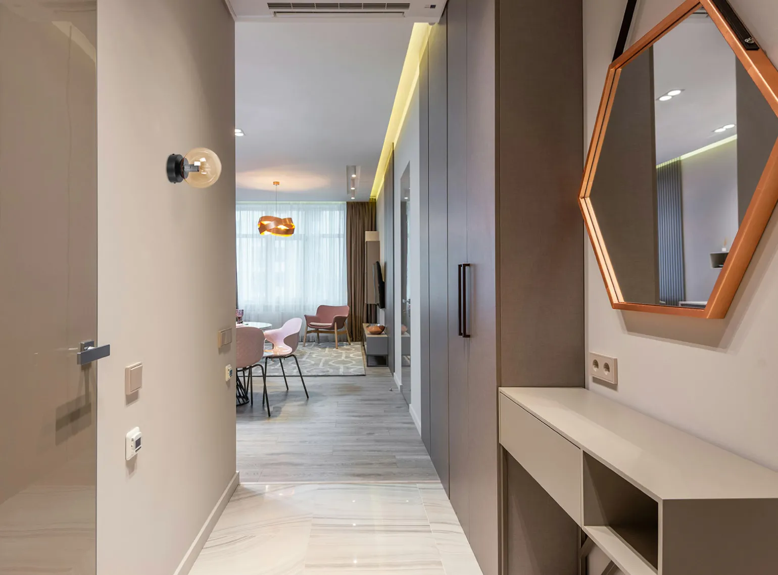 Sklep Kaja Minimalistyczna lampa sufitowa z kloszem K-5366 z serii PIRO