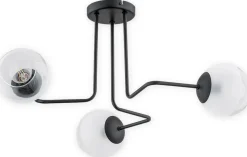 Sklep Kaja Minimalistyczna lampa sufitowa O3083 W3 CZA PINOX | Kaja Oświetlenie