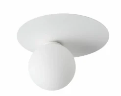 Best Sale Minimalistyczna lampa sufitowa z kloszem SIG 33262 z serii ARGON KOŁO Żyrandole Nowoczesne