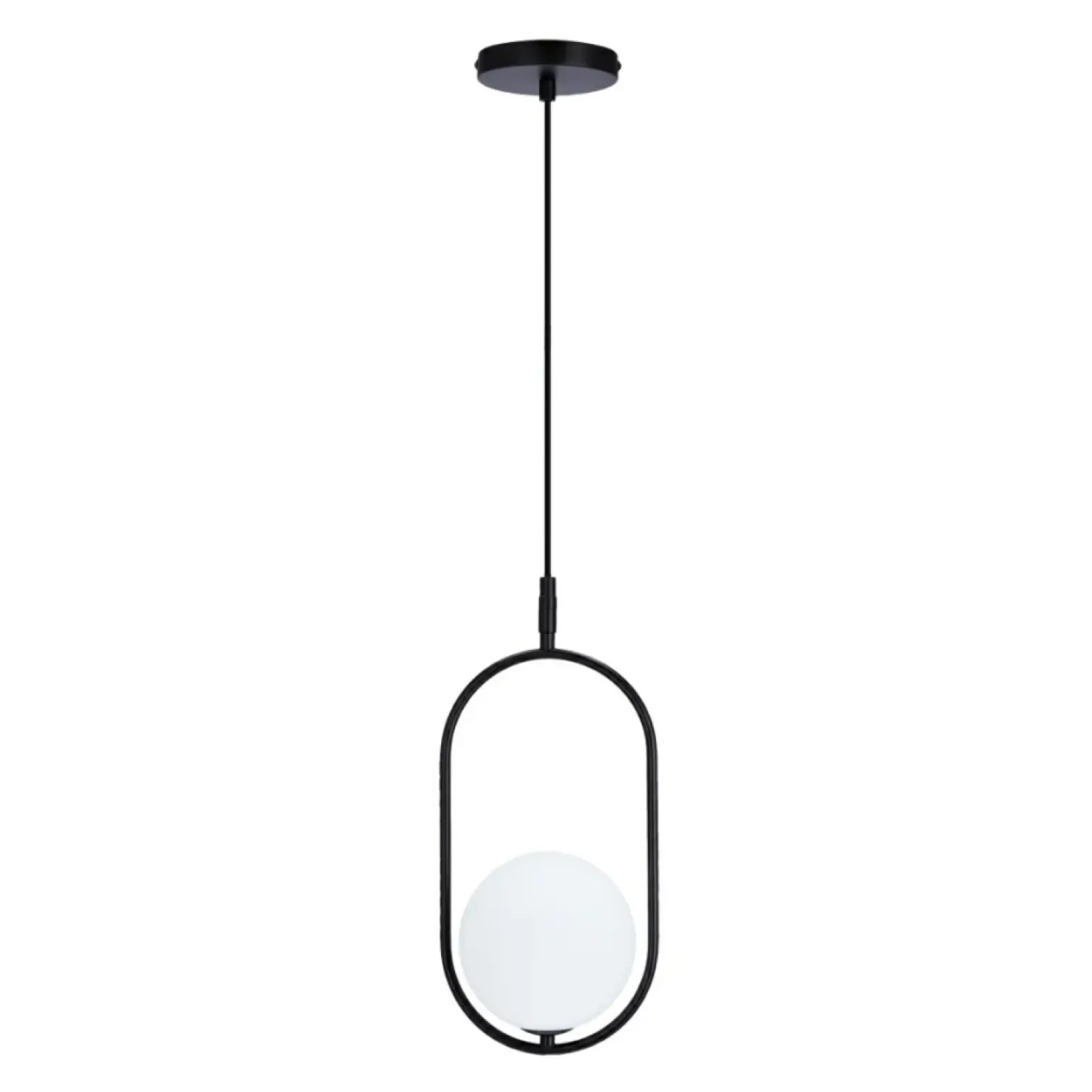 Hot Minimalistyczna lampa wisząca z kloszem 31-10148 z serii CORDEL | Kaja Żyrandole Nowoczesne