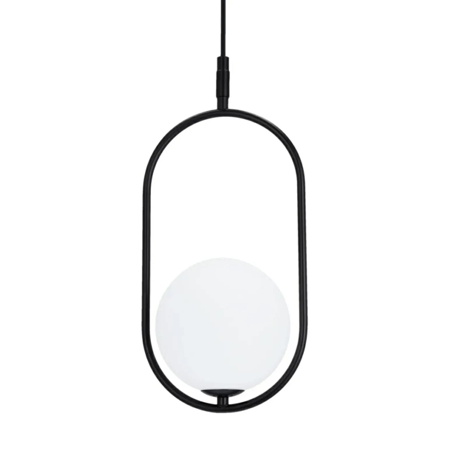 Hot Minimalistyczna lampa wisząca z kloszem 31-10148 z serii CORDEL | Kaja Żyrandole Nowoczesne