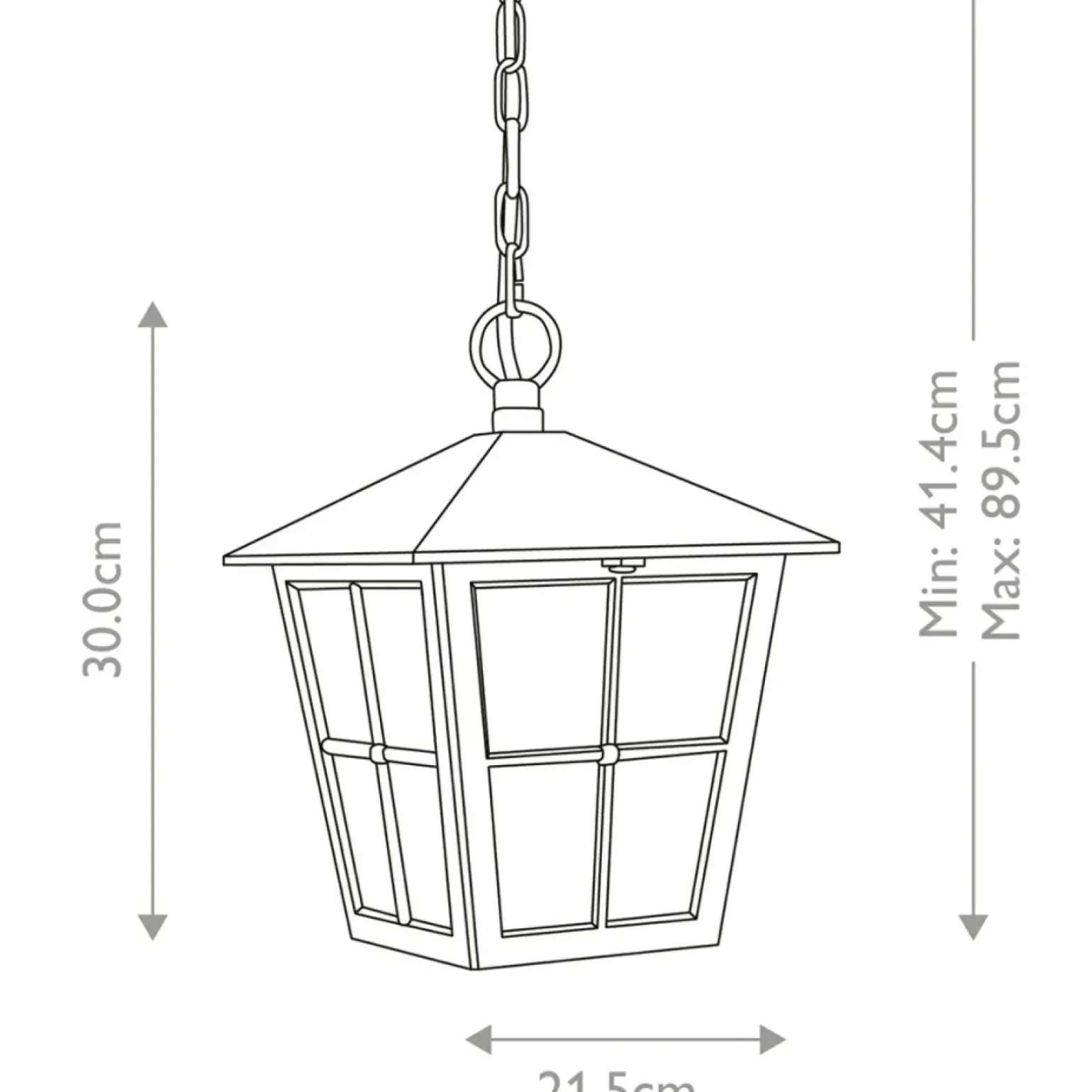 Sklep Kaja Minimalistyczna lampa wisząca BL48M-BLACK z serii CANTERBURY