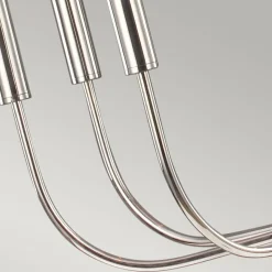 Sklep Kaja Minimalistyczna lampa wisząca nikiel FE-BRIANNA9-PN z serii BRIANNA