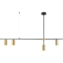 Cheap Minimalistyczna lampa wisząca PND-9152-4 BELMONTE | Kaja Oświetlenie Żyrandole Nowoczesne