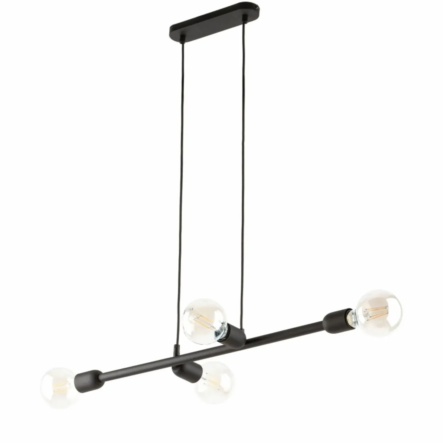 Store Minimalistyczna lampa wisząca na ozdobne żarówki TK 4836 z serii PORTO Żyrandole Nowoczesne