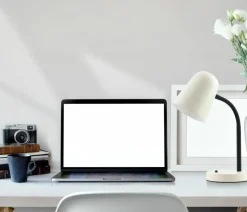 Sklep Kaja Minimalistyczna lampka biurkowa dla ucznia TB-37643-BG PRATO | Kaja