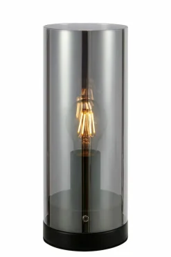 Sklep Kaja Minimalistyczna lampka nocna z dymionym kloszem 108734 POST | Kaja