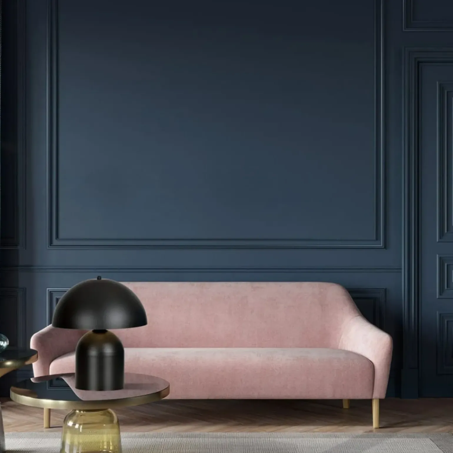 Sklep Kaja Minimalistyczna lampka stołowa, do sypialni 1307/LN1 z serii KAVA