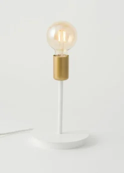 Sklep Kaja Minimalistyczna lampka stołowa na ozdobną żarówkę SIG 50317 GINO
