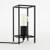 Sklep Kaja Minimalistyczna lampka stołowa TB-3343-1S-BK MELANDO | Kaja