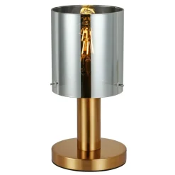 Sklep Kaja Minimalistyczna lampka stołowa TB-5581-1-BRO+SG SARDO | Kaja