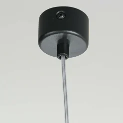 Sale Minimalistyczna tuba z regulowanym zwisem LP-894/1P BK z serii LUNGO Żyrandole Nowoczesne