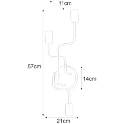 Sklep Kaja Minimalistyczny kinkiet do każdego wnętrza K-3896 | Kaja Oświetlenie