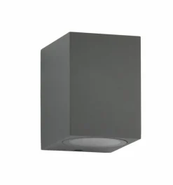 Sklep Kaja Minimalistyczny kinkiet elewacyjny, trzonek GU10 5001 DG z serii MINI | Kaja Ośw