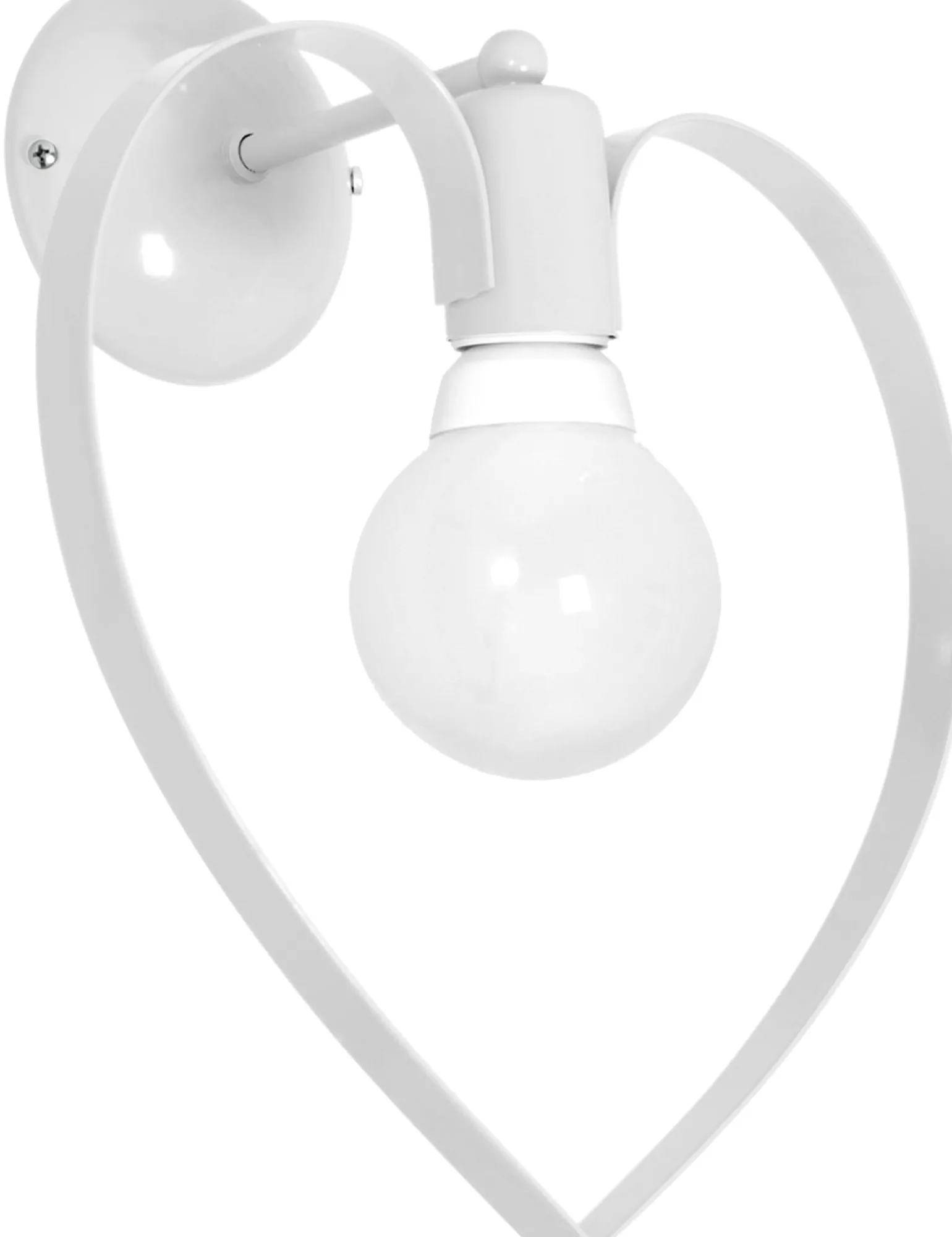 Sklep Kaja Minimalistyczny kinkiet w kształcie serca MLP9949 z serii AMORE | Kaja Oświetlen