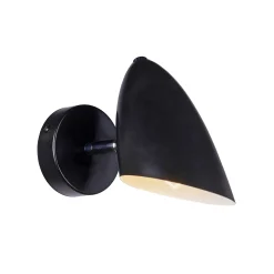 Sklep Kaja Minimalistyczny kinkiet, ze ściętym kloszem MOD033WL-01B z serii AIDA