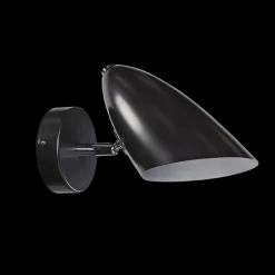 Sklep Kaja Minimalistyczny kinkiet, ze ściętym kloszem MOD033WL-01B z serii AIDA