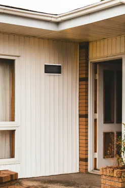 Sklep Kaja Minimalistyczny, płaski kinkiet ogrodowy K-8149 SITRA | Kaja