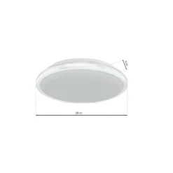 Sklep Kaja Minimalistyczny plafon do każdego wnętrza ML6401 z serii TERMA | Kaja Oświetleni