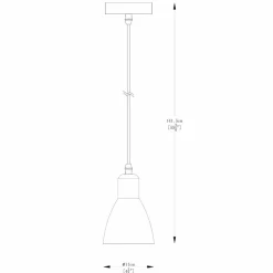 Best Minimalistyczny, pojedynczy zwis do kuchni ZM A8102-1 z serii MORA Żyrandole Nowoczesne