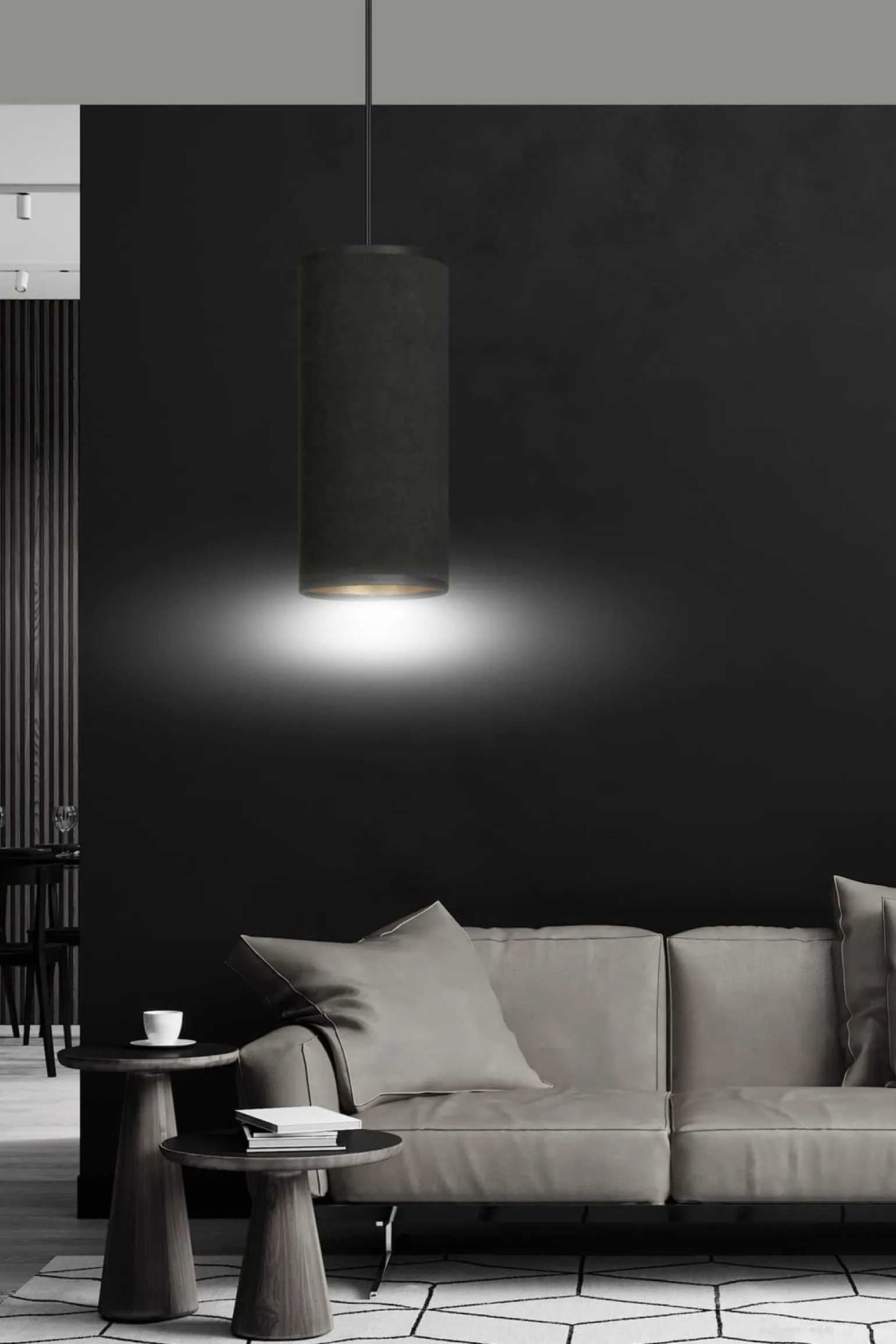 Sklep Kaja Minimalistyczny zwis z m abażurem 1067/1 BENTE | Kaja