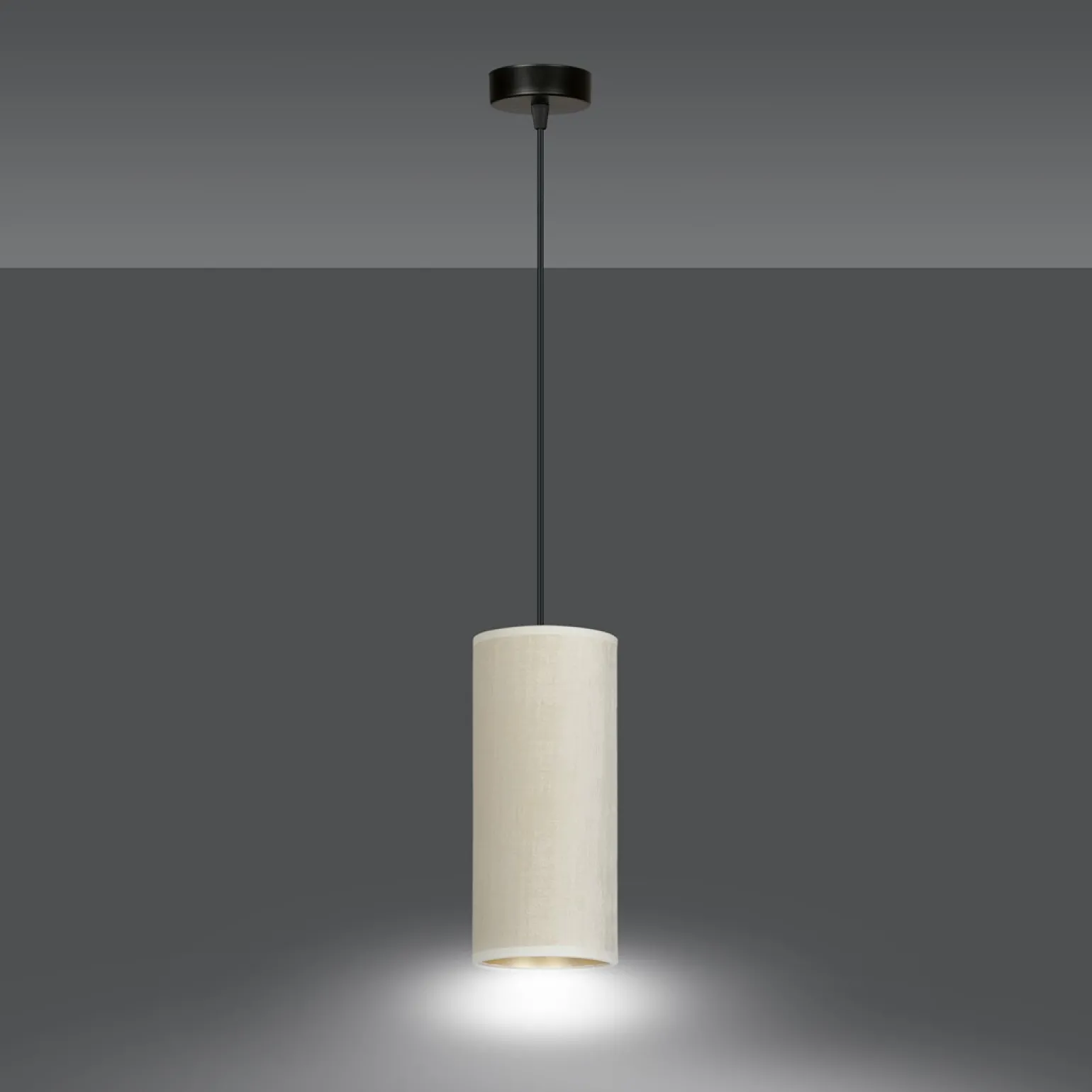 Sklep Kaja Minimalistyczny zwis z wąskim abażurem 1059/1 BENTE | Kaja Oświetlenie