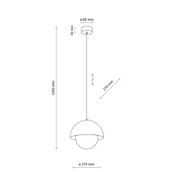 Best Sale Modernistyczna lampa do kuchni i sypialni TK 10274 BONO BEIGE | Kaja Żyrandole Nowoczesne