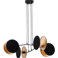 Store Modernistyczna lampa wisząca do salonu 1325/4 MOTIF | Kaja Oświetlenie Żyrandole Nowoczesne