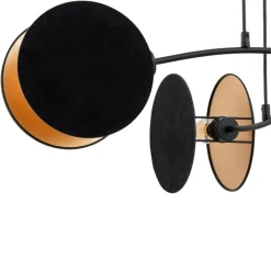 Store Modernistyczna lampa wisząca do salonu 1325/4 MOTIF | Kaja Oświetlenie Żyrandole Nowoczesne