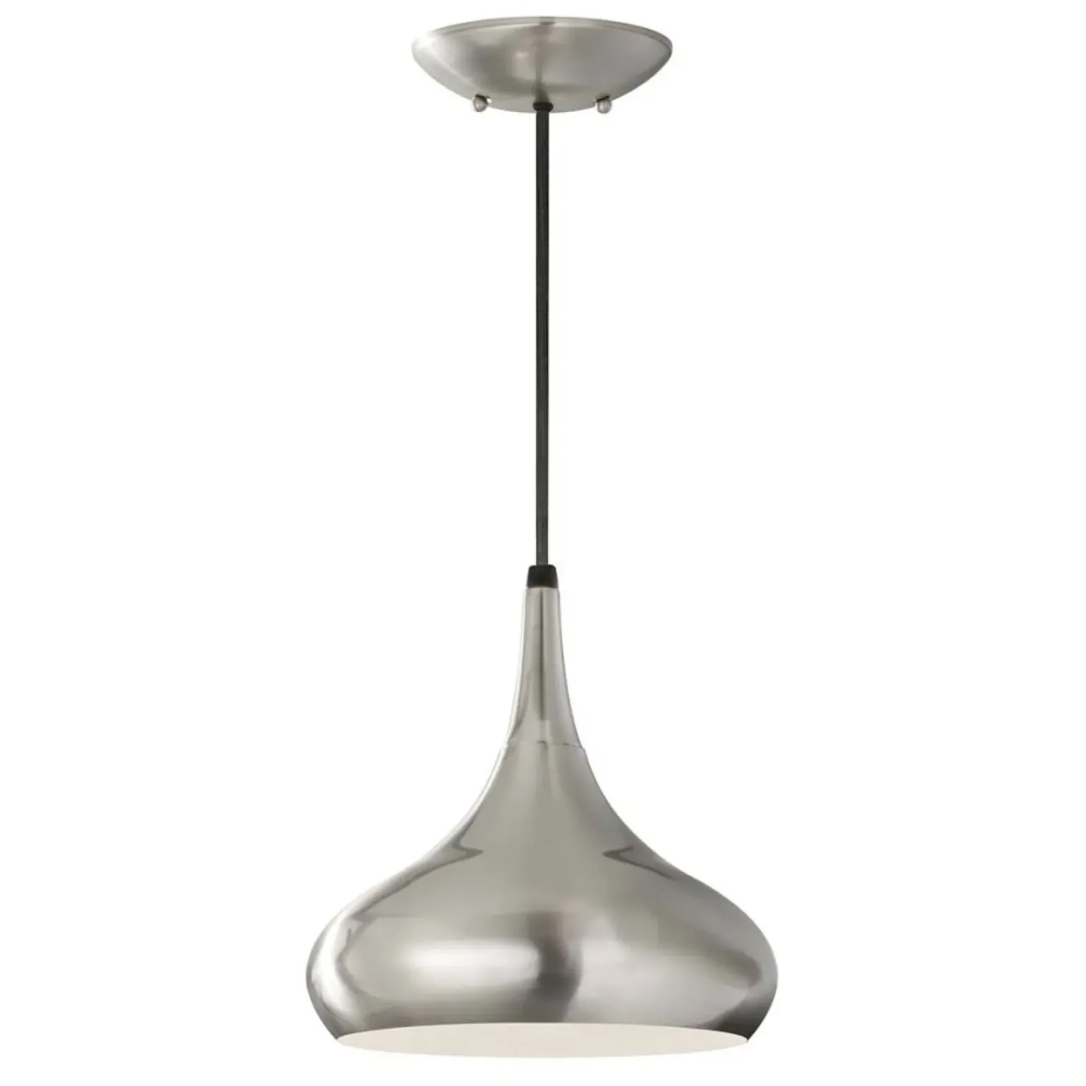 Fashion Modernistyczna lampa wisząca, stal FE-BESO-P-M-BS z serii BESO Żyrandole Nowoczesne