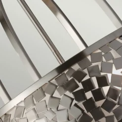 Clearance Modernistyczna lampa wisząca, srebrna FE-ZARA4 z serii ZARA Żyrandole Nowoczesne