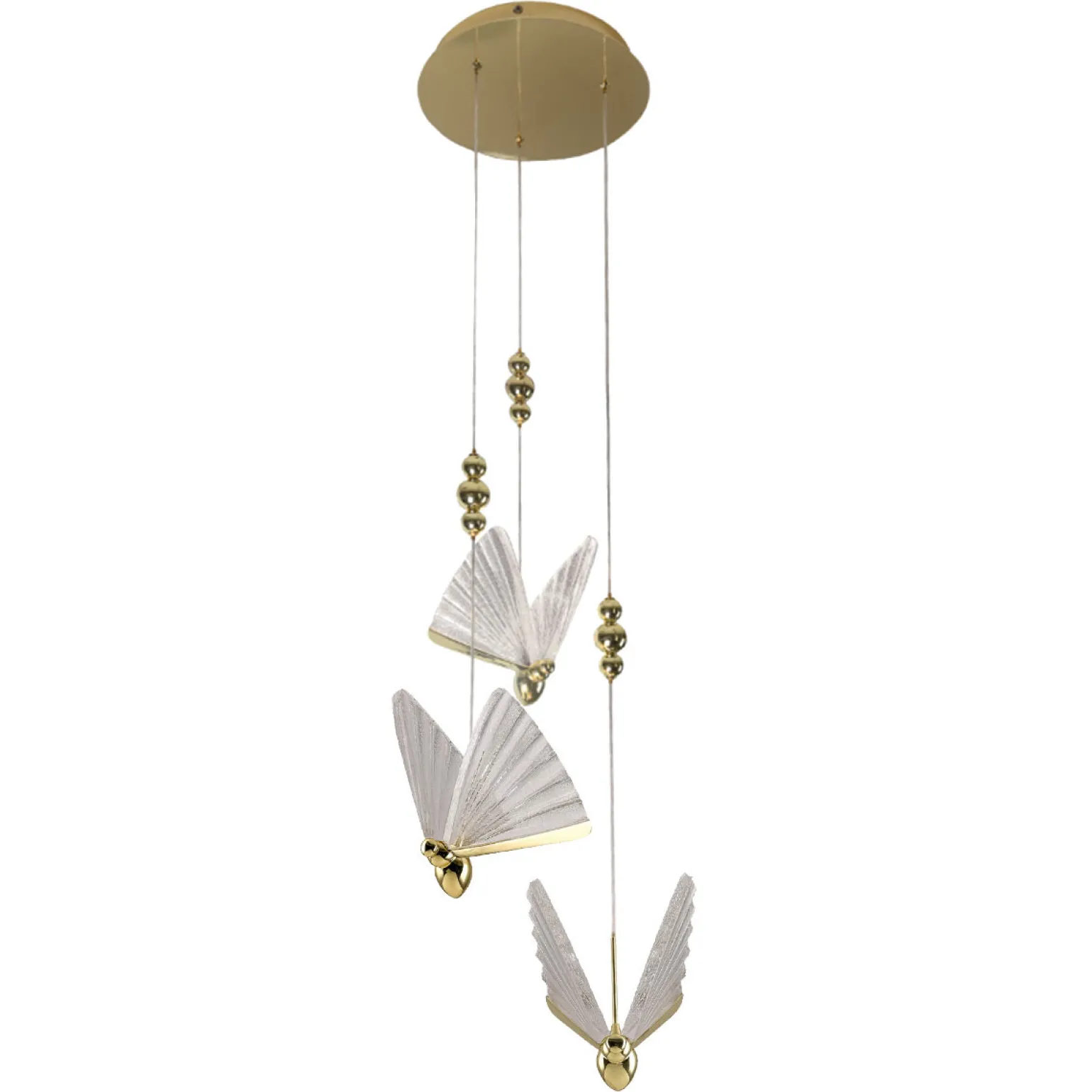 Sklep Kaja Modernistyczna lampa wisząca motyle LP-1715/3P MARIPOSA | Kaja