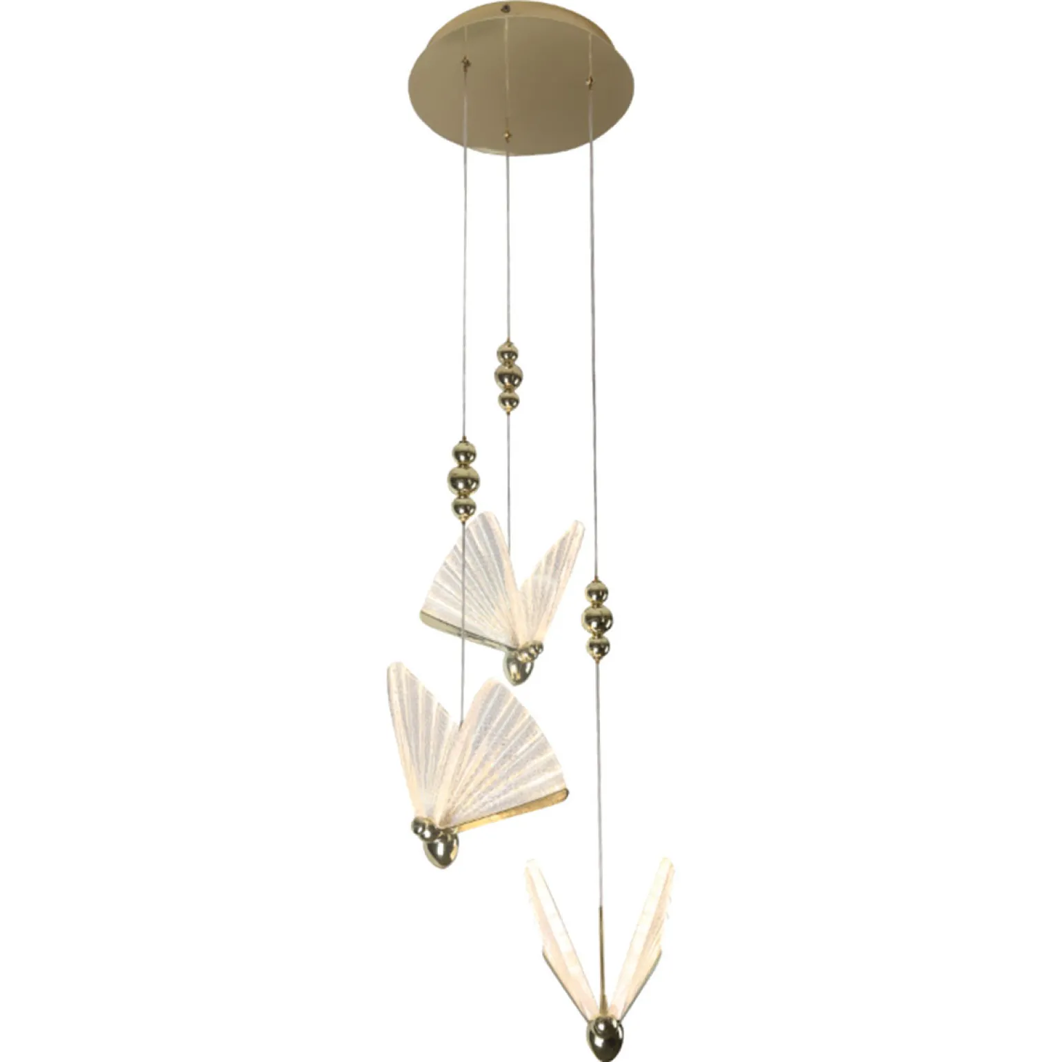Sklep Kaja Modernistyczna lampa wisząca motyle LP-1715/3P MARIPOSA | Kaja