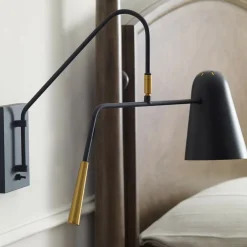 Sklep Kaja Modernistyczny kinkiet do sypialni FE-SIMON1 z serii SIMON