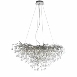 Shop Modernistyczny żyrandol z wiszącymi kryształami 2192-55 ICICLE | Kaja Żyrandole Nowoczesne
