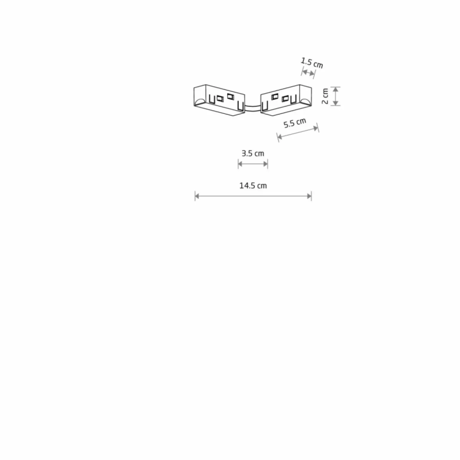 Sklep Kaja Moduł przewodzący do szyny magnetycznej 1F 10167 LVM ACCESORIES | Kaja