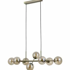 Store Molekularna, dekoracyjna lampa nad stół PND-2244-8A-AB z serii ERIMIDA Żyrandole Nowoczesne