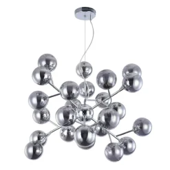 Discount Molekularna lampa do salonu MOD545PL-24CH DALLAS | Kaja Oświetlenie Żyrandole Nowoczesne