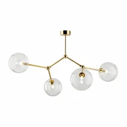 Best Sale Molekularna lampa nad stół w jadalni TK 10070 FAIRY GOLD | Kaja Żyrandole Nowoczesne