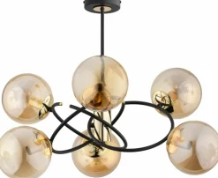 Best Sale Molekularna lampa sufitowa do salonu AL 63185 ORBITA | Kaja Żyrandole Nowoczesne