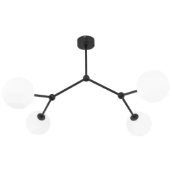 Best Molekularna lampa sufitowa do sypialni TK 4855 z serii FAIRY | Kaja Żyrandole Nowoczesne