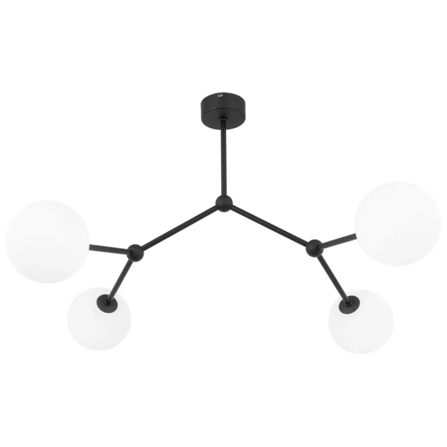 Best Molekularna lampa sufitowa do sypialni TK 4855 z serii FAIRY | Kaja Żyrandole Nowoczesne
