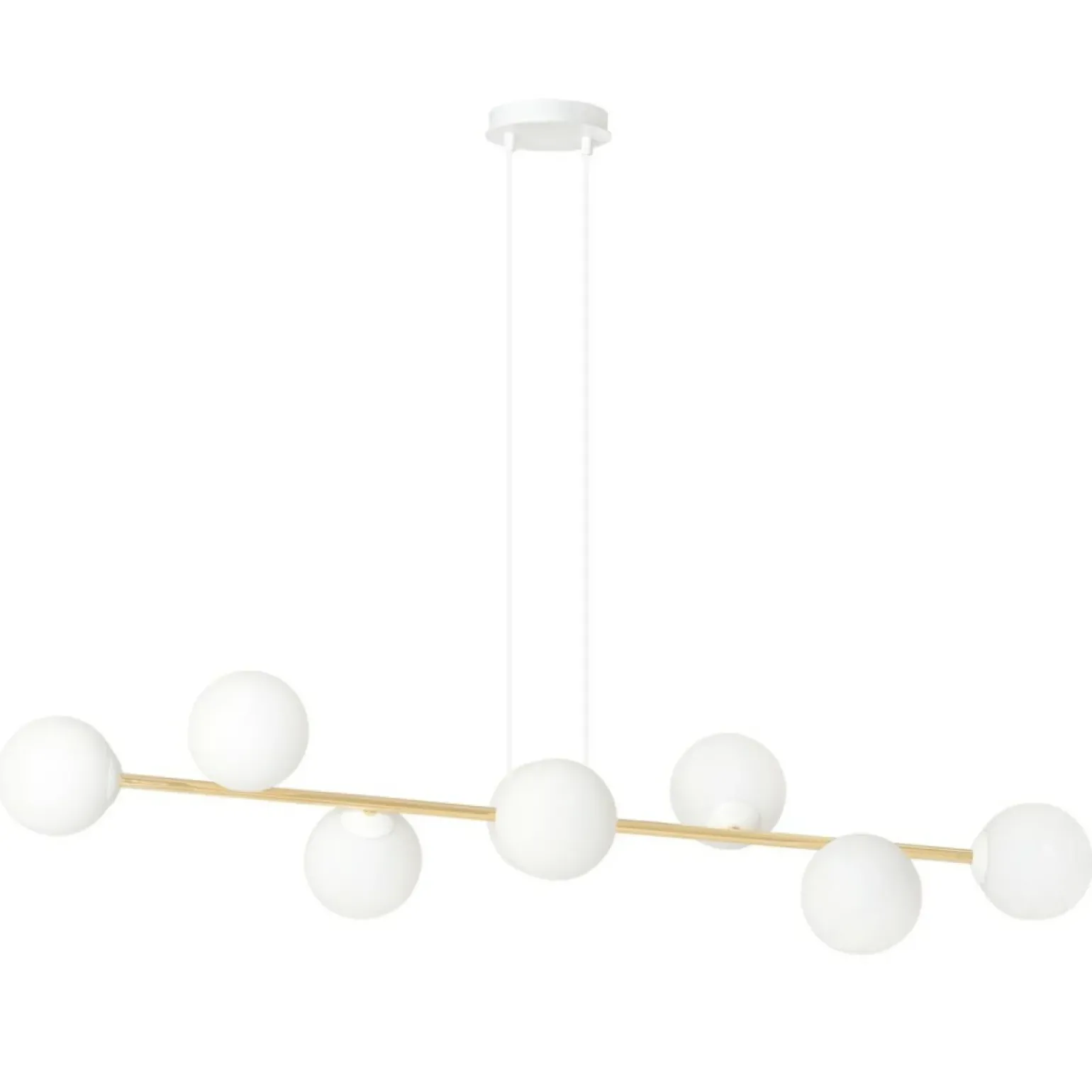 Store Molekularna lampa wisząca do jadalni, nad stół 1242/8 z serii GRAVITY Żyrandole Nowoczesne