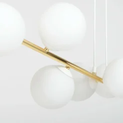 Store Molekularna lampa wisząca do jadalni, nad stół 1242/8 z serii GRAVITY Żyrandole Nowoczesne