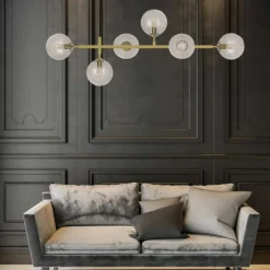 Cheap Molekularna lampa wisząca nad stół LP-005/6P TR ALISA | Kaja Żyrandole Nowoczesne