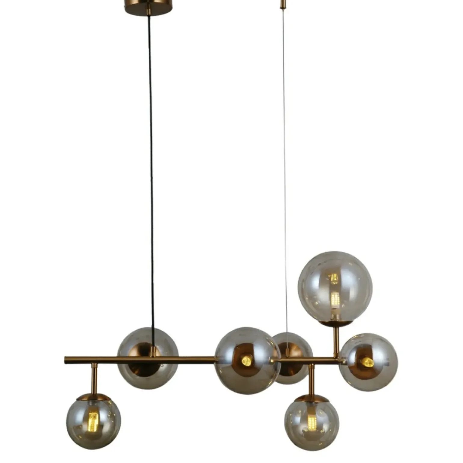 Best Molekularna lampa wisząca PND-40423-7A FRONTERA | Kaja Oświetlenie Żyrandole Nowoczesne