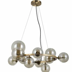 Best Sale Molekularna lampa wisząca na bazie koła PND-406007-11-HBR CANELLO Żyrandole Nowoczesne